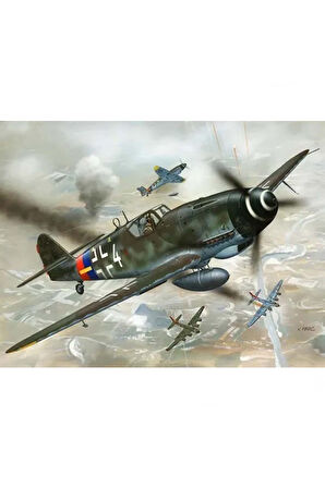 Kız Erkek Çocuk Oyuncak Revell 1:72 Messerschmitt Bf 109 G-10 64160 Kız Erkek Çocuk Oyuncak Eğitici