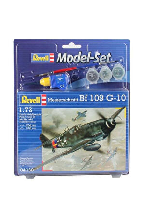 Kız Erkek Çocuk Oyuncak Revell 1:72 Messerschmitt Bf 109 G-10 64160 Kız Erkek Çocuk Oyuncak Eğitici