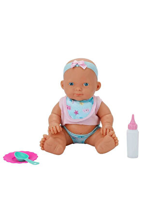 Kız Erkek Çocuk Oyuncak Ada Bebek Beslenme Seti 23cm. Kız Erkek Çocuk Oyuncak Eğitici Oyuncaklar