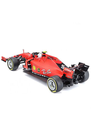 Eğitici Oyuncaklar 1:24 Premium Kumandalı 2019 F1 Ferrari Sf90 Sebastian Vettel Kız Erkek Çocuk Oyun
