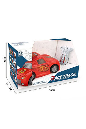 Kız Erkek Çocuk Oyuncak Işıklı ve Sesli Fırlatma Rampasına Dönüşebilen Araba Kız Erkek Çocuk Oyuncak