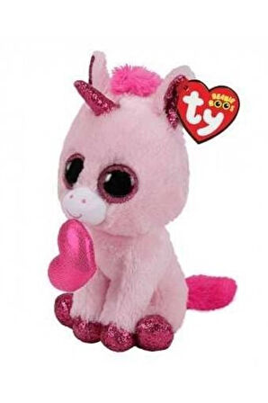 Kız Erkek Çocuk Oyuncak Ty Beanie Boos Kalpli Unicorn Darling 22cm Kız Erkek Çocuk Oyuncak Eğitici O