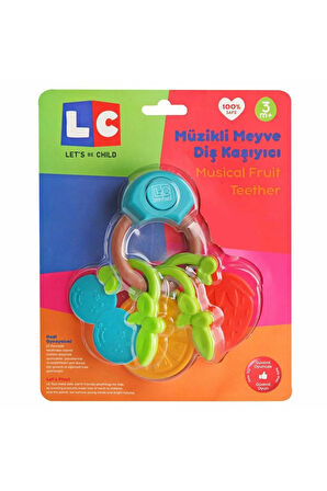 Çocuk Bebek Oyuncakları Müzikli Meyve Dişlik Çıngırak - LC-30928 Kız Erkek Çocuk Oyuncak Eğitici Oyu
