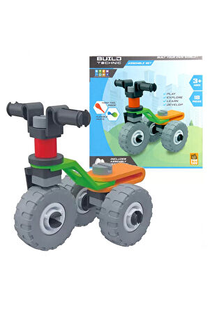 Kız Erkek Çocuk Oyuncak Build Yap Boz Araçlar 4100101-2 Kız Erkek Çocuk Oyuncak Eğitici Oyuncaklar