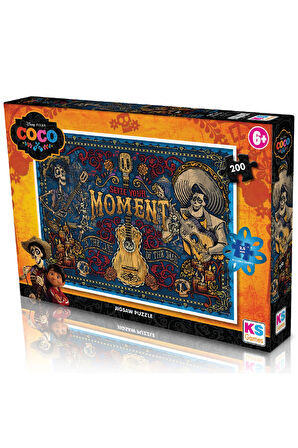 Kız Erkek Çocuk Oyuncak KS Coco Puzzle 200 Parça Kız Erkek Çocuk Oyuncak Eğitici Oyuncaklar