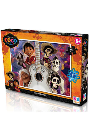 Kız Erkek Çocuk Oyuncak KS Coco 50 Parça Puzzle Kız Erkek Çocuk Oyuncak Eğitici Oyuncaklar