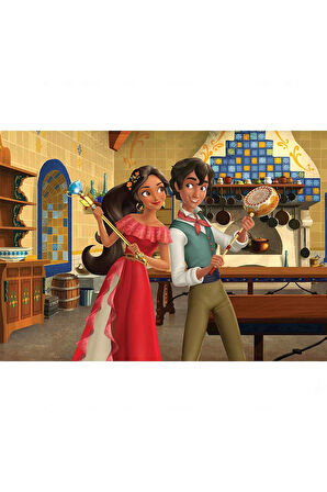 Kız Erkek Çocuk Oyuncak KS Elena Avalor 50 Parça Puzzle Kız Erkek Çocuk Oyuncak Eğitici Oyuncaklar