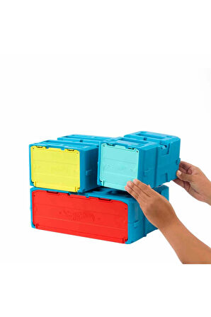 Kız Erkek Çocuk Oyuncak Track Builder Alev Temalı Akrobasi Seti HMC04 Kız Erkek Çocuk Oyuncak Eğitic