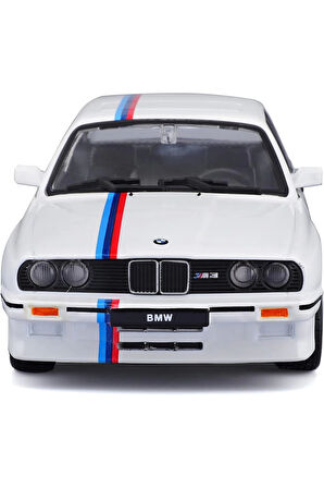 Kız Erkek Çocuk Oyuncak Bburago 1:24 BMW M3 1988 Model Araba Kız Erkek Çocuk Oyuncak Eğitici Oyuncak