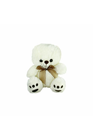 Kız Erkek Çocuk Oyuncak PABX21957-20 Peluş Ayı Kurdelalı 20cm Kız Erkek Çocuk Oyuncak Eğitici Oyunca