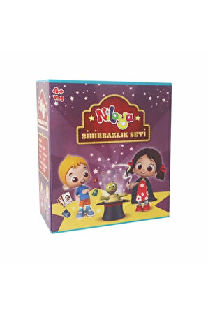 Kız Erkek Çocuk Oyuncak Niloya Sihirbazlık Seti Kız Erkek Çocuk Oyuncak Eğitici Oyuncaklar