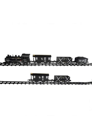 Kız Erkek Çocuk Oyuncak Classic Steam Pilli Tren Seti 40 Parça 1603C Kız Erkek Çocuk Oyuncak Eğitici