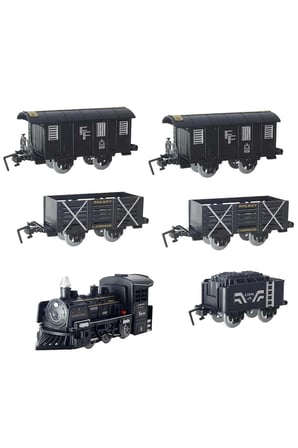 Kız Erkek Çocuk Oyuncak Classic Steam Pilli Tren Seti 40 Parça 1603C Kız Erkek Çocuk Oyuncak Eğitici