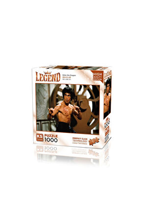 Kız Erkek Çocuk Oyuncak KS Puzzle 1000 Parça Legend Enter the Dragon Bruce Lee Kız Erkek Çocuk Oyunc