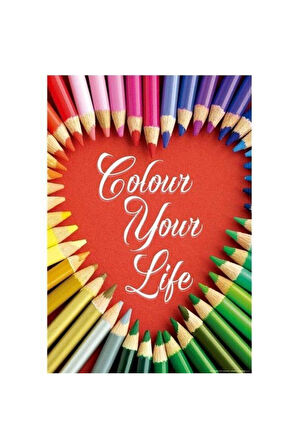 Kız Erkek Çocuk Oyuncak 17081/EDU COLOUR YOUR LIFE /Educa 500 parça puzzle Kız Erkek Çocuk Oyuncak E