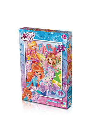 Kız Erkek Çocuk Oyuncak WINX 709 Puzzle 100/WINX PUZZLE 50 PARÇA Kız Erkek Çocuk Oyuncak Eğitici Oyu