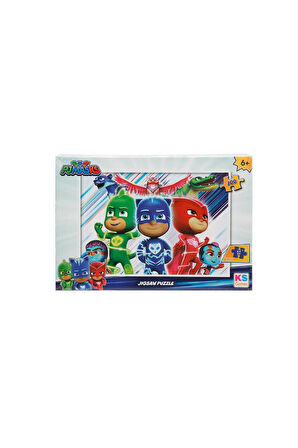 Kız Erkek Çocuk Oyuncak KS Puzzle 100 Parça Pijamaskeliler Kız Erkek Çocuk Oyuncak Eğitici Oyuncakla