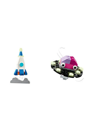 Kız Erkek Çocuk Oyuncak 11037 LEGO® Classic Yaratıcı Uzay Gezegenleri 450 parça +5 yaş Kız Erkek Çoc