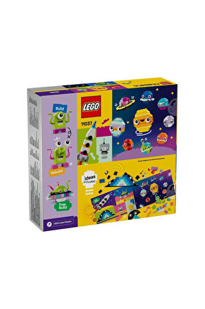 Kız Erkek Çocuk Oyuncak 11037 LEGO® Classic Yaratıcı Uzay Gezegenleri 450 parça +5 yaş Kız Erkek Çoc