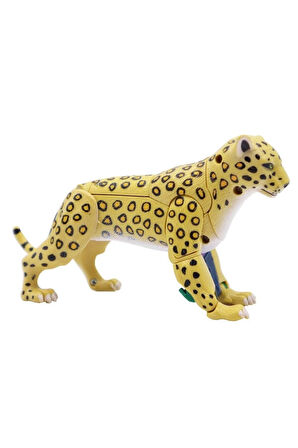 Öğretici Oyuncaklar Robota Dönüşen Savaşçı Leopar Kız Erkek Çocuk Oyuncak Eğitici Oyuncaklar