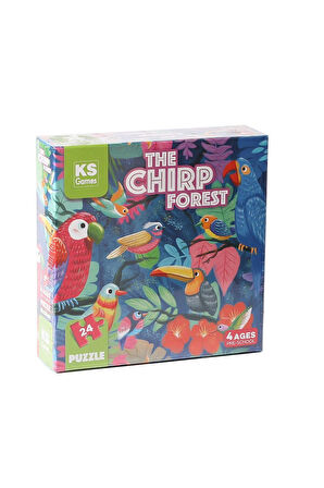 Kız Erkek Çocuk Oyuncak PRS 32709 The Chirp Forest Pre School Puzzle -Ks Puzzle Kız Erkek Çocuk Oyun