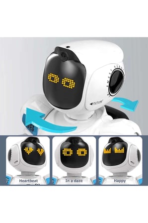 Kız Erkek Çocuk Oyuncak K30 Uzaktan Kumandalı Akıllı Robot Kız Erkek Çocuk Oyuncak Eğitici Oyuncakla