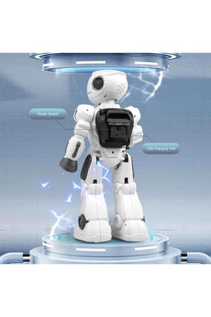 Kız Erkek Çocuk Oyuncak K30 Uzaktan Kumandalı Akıllı Robot Kız Erkek Çocuk Oyuncak Eğitici Oyuncakla