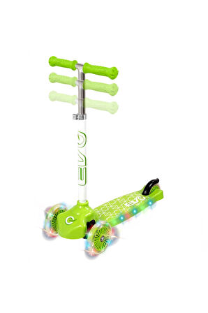 Kız Erkek Çocuk Oyuncak Evo 3 Tekerlekli Move'n Groove Işıklı Yeşil Scooter Kız Erkek Çocuk Oyuncak