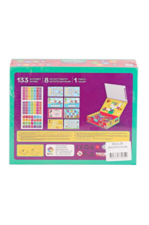 Kız Erkek Çocuk Oyuncak LC7981 Manyetik Alfabe Aktivite Kız Erkek Çocuk Oyuncak Eğitici Oyuncaklar