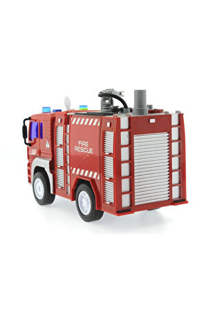 Kız Erkek Çocuk Oyuncak Su Püskürten Sesli ve Işıklı İtfaiye Kız Erkek Çocuk Oyuncak Eğitici Oyuncak