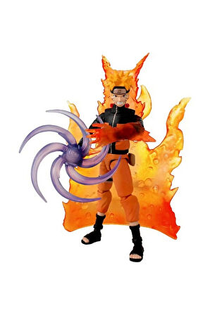 Kız Erkek Çocuk Oyuncak Bandai Naruto Anime Heroes Naruto Uzumaki Figür ve Aksesuar Seti 16cm Kız Er