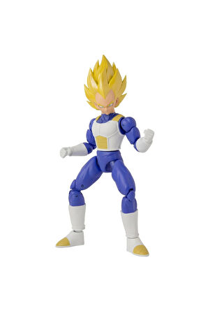 Kız Erkek Çocuk Oyuncak Bandai Dragon Ball Super Saiyan Vegeta Poz Verilebilir Figür 16cm Kız Erkek