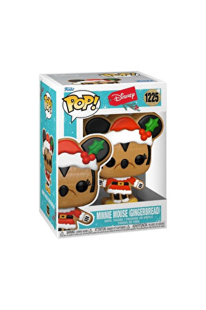 Kız Erkek Çocuk Oyuncak Funko POP Holiday Santa Minnie/ginger Kız Erkek Çocuk Oyuncak Eğitici Oyunca