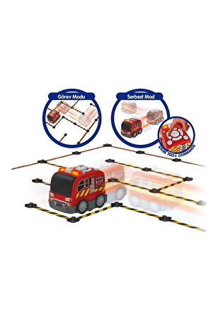 Kız Erkek Çocuk Oyuncak SIL/81470 Silverlit Tooko Programlanabilen İtfaiye Aracı Oyun Seti Kız Erkek