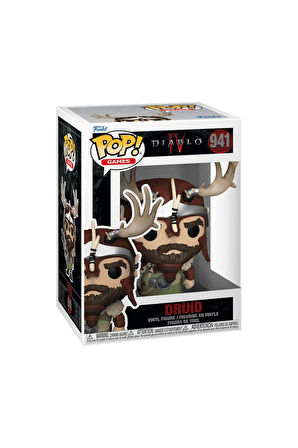 Kız Erkek Çocuk Oyuncak Funko POP Games Diablo 4 Druid Kız Erkek Çocuk Oyuncak Eğitici Oyuncaklar