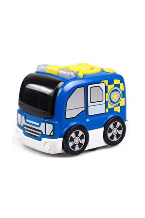 Kız Erkek Çocuk Oyuncak SIL/81471 Silverlit Tooko Programlanabilen Polis Aracı Oyun Seti Kız Erkek Ç