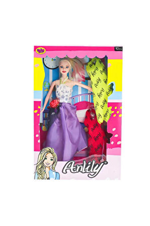 Kız Erkek Çocuk Oyuncak Oydaş Anlily Kutuda 2 Elbiseli Bebek 2252 Kız Erkek Çocuk Oyuncak Eğitici Oy