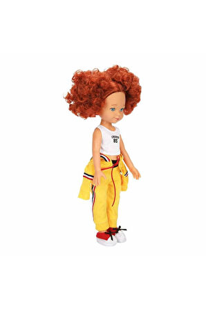 Kız Erkek Çocuk Oyuncak S00030041 Mina Sporty Bebek 35cm Kız Erkek Çocuk Oyuncak Eğitici Oyuncaklar