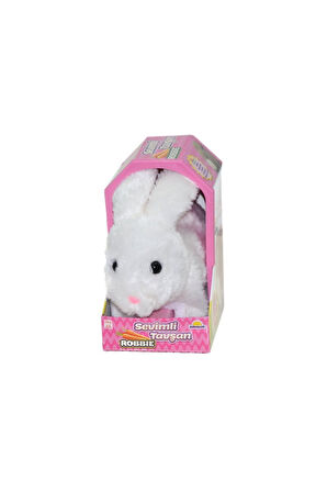 Kız Erkek Çocuk Oyuncak 47141 Sevimli Tavşan Robbie Kız Erkek Çocuk Oyuncak Eğitici Oyuncaklar