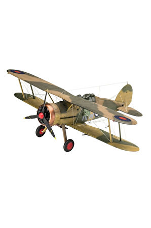 Kız Erkek Çocuk Oyuncak Revell Gloster Gladiator Mk. II Kız Erkek Çocuk Oyuncak Eğitici Oyuncaklar