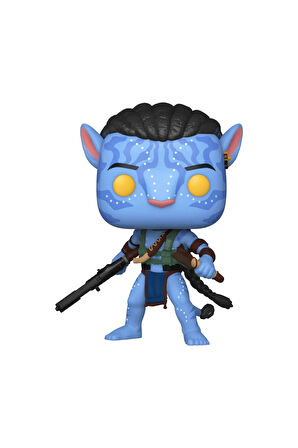 Kız Erkek Çocuk Oyuncak Funko POP Movies: Avatar - Jake Sully (Battle) Kız Erkek Çocuk Oyuncak Eğiti