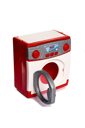Kız Erkek Çocuk Eğlenceli Oyuncaklar Kutulu Mini Çamaşır Makinesi