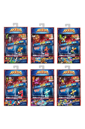 Kız Erkek Çocuk Oyuncak Akedo S2 2'li Paket Kız Erkek Çocuk Oyuncak Eğitici Oyuncaklar