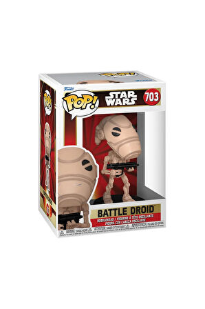 Kız Erkek Çocuk Oyuncak Funko POP!: Battle Droid 76016 Kız Erkek Çocuk Oyuncak Eğitici Oyuncaklar