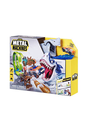 Kız Erkek Çocuk Oyuncak MEA04000 Metal Machines Shark Oyun Seti Kız Erkek Çocuk Oyuncak Eğitici Oyun