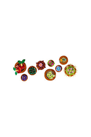 Kız Erkek Çocuk Oyuncak 10329 Botanical Collection - Minik Bitkiler 753 parça +18 yaş Kız Erkek Çocu
