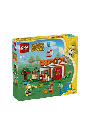 Kız Erkek Çocuk Oyuncak 77049 Animal Crossing Isabelle'in Ev Ziyareti 389 parça +6 yaş Kız Erkek Çoc