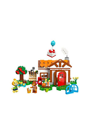 Kız Erkek Çocuk Oyuncak 77049 Animal Crossing Isabelle'in Ev Ziyareti 389 parça +6 yaş Kız Erkek Çoc