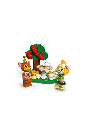 Kız Erkek Çocuk Oyuncak 77049 Animal Crossing Isabelle'in Ev Ziyareti 389 parça +6 yaş Kız Erkek Çoc