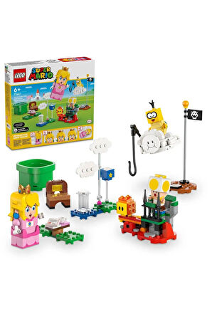 Kız Erkek Çocuk Oyuncak 71441 İnteraktif Peach ile Maceralar 208 parça +6 yaş Kız Erkek Çocuk Oyunca